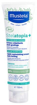 Mustela - Stelatopia+ Crème Relipidante Anti-Grattage Bio 150 ml