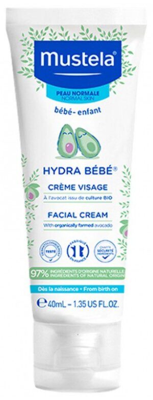 Mustela - Hydra Bébé Crème Visage 40 ml