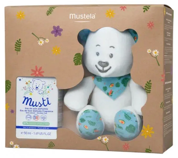 Mustela - Musti Eau de Soin Parfumée 50 ml + Peluche