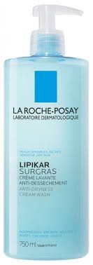 La Roche-Posay - Lipikar Surgras Crème Lavante Anti-Dessèchement 750 ml