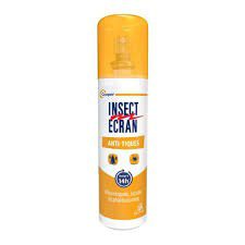 Insect Ecran - Anti-Tiques 100ml - Répulsif Peau Dès 24 Mois - Zones Tempérées