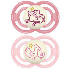 Mam - 2 Sucettes Perfect Nuit 6 Mois et +