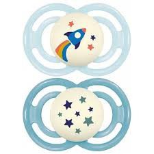 Mam - 2 Sucettes Perfect Nuit Tendance 18 Mois et +