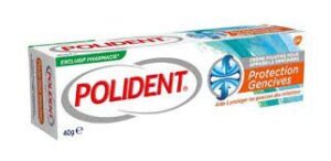 Polident - Corega Protection Gencives Crème Adhésive pour Prothèse Dentaire 40 g