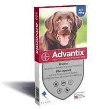Advantix - Grand Chien 25 à 40 kg 6 Pipettes