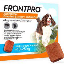 Frontline - Frontpro grand chien 10-25 kg - 3 comprimés