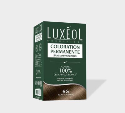 Luxéol - Coloration Permanente sans Ammoniaque 6G Blond Foncé Doré