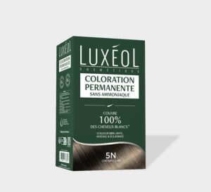 Luxéol - Coloration Permanente sans Ammoniaque 5N Châtain Clair
