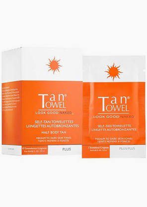 TanTowel - Serviettes auto-bronzes (demi-corps)