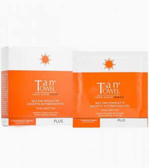 TanTowel - Serviettes auto-bronsages (corps total)