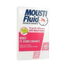 Moustifluid - Patchs Bébés et Jeunes Enfants 24 Patchs