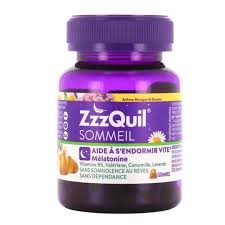 ZzzQuil - Sommeil mangue banane - 30 gommes