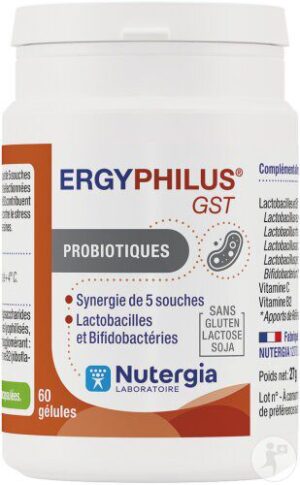 Nutergia - Ergyphilus GST 60 Gélules