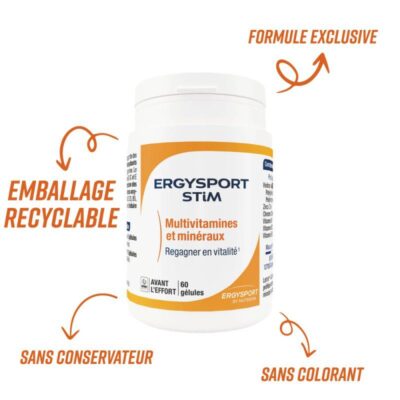 Nutergia - Ergysport Stim - 60 gélules