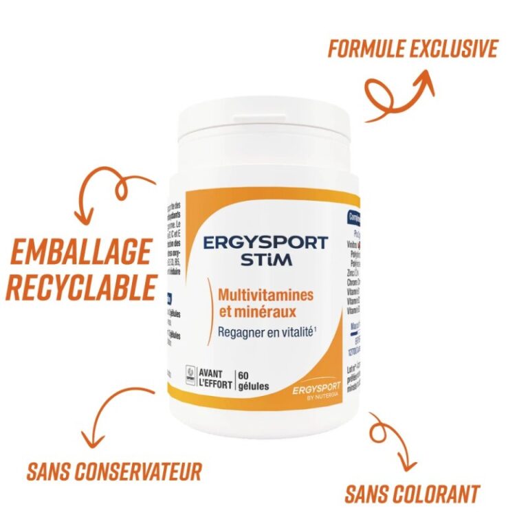 Nutergia - Ergysport Stim - 60 gélules