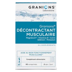 Granions - Décontractant musculaire fort - 20 comprimés