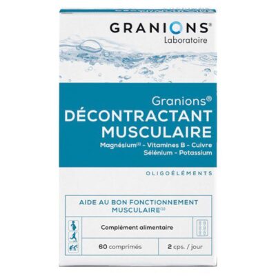 Granions - Décontractant musculaire fort - 20 comprimés