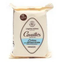 Rogé Cavaillès - Lingettes Intimes Antibactérien 15 lingettes