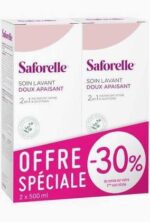 Saforelle - Soin Lavant Doux Lot de 2 x 250 ml