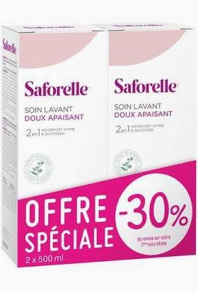 Saforelle - Soin Lavant Doux Lot de 2 x 250 ml