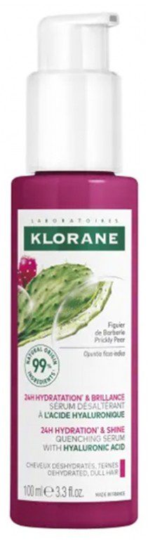Klorane - Hydratation & Brillance - Sérum Désaltérant au Figuier de Barbarie 100 ml