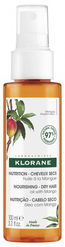 Klorane - Nutrition - Cheveux Secs Huile à la Mangue 100 ml