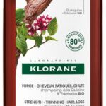 Klorane - Force - Cheveux Fatigués & Chute Shampoing à la Quinine et Edelweiss Bio 400 ml