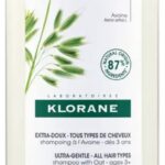 Klorane - Extra-Doux - Tous Types de Cheveux Shampoing à l'Avoine 400 ml