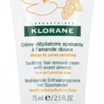 Klorane - Crème Dépilatoire Apaisante à l'Amande Douce 75 ml