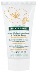 Klorane - Crème Dépilatoire Apaisante à l'Amande Douce 75 ml