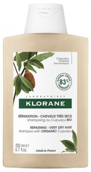 Klorane - Réparation - Cheveux Très Secs Shampoing au Cupuaçu Bio 200 ml