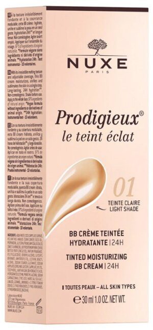 Nuxe - Prodigieux BB Crème Teintée Hydratante 30 ml