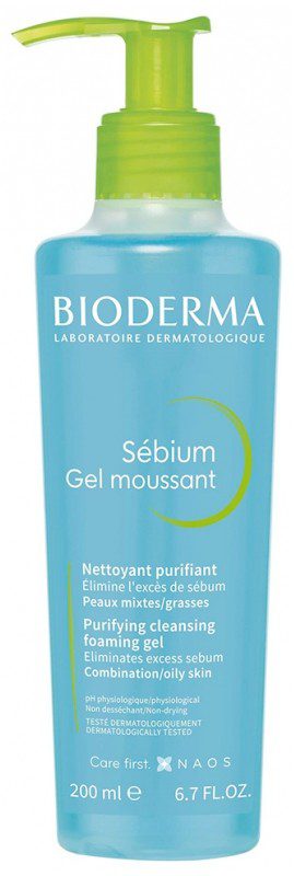 Bioderma - Sébium Gel Moussant Nettoyant Purifiant 200 ml