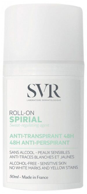SVR - Spirial Déodorant Anti-Transpirant Intense 48H Roll-On 50 ml