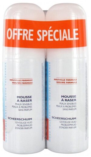 Nobacter - Mousse à Raser Haute Tolérance Lot de 2 x 150 ml