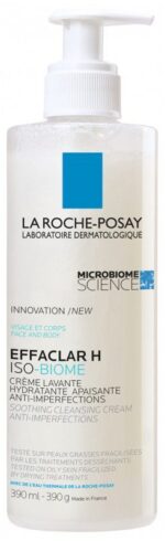 La Roche-Posay - Effaclar H Iso-Biome Crème Lavante Hydratante Apaisante 390 ml