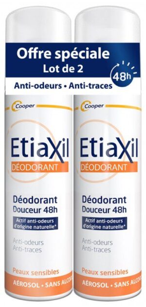 Etiaxil - Déodorant Douceur 48H Lot de 2 x 150 ml