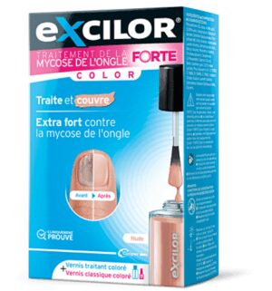 Excilor - Traitement de la mycose de l'ongle Forte Color Nude 30ml