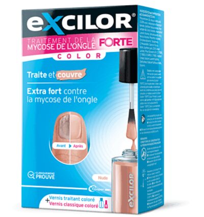 Excilor - Traitement de la mycose de l'ongle Forte Color Nude 30ml