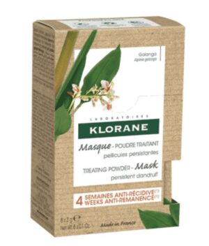 Klorane Masque Poudre traitant Pellicules persistantes - 8x3g
