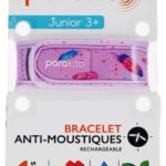 Parakito - Bracelet Anti-Moustiques Rechargeable Junior - Modèle : Plumes
