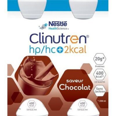 Clinutren - HP/HC+ boisson 2 kcal saveur chocolat