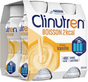 Clinutren - HP/HC+ 2kcal saveur vanille - 4X200ml