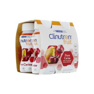 Clinutren - Fruit saveur poire cerise - 4X200ml
