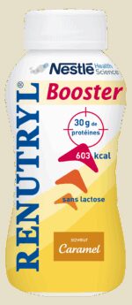 Clinutren - Renutryl Booster saveur caramel - 4X300ml