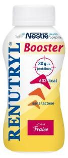 Clinutren - Renutryl Booster saveur fraise - 4X300ml