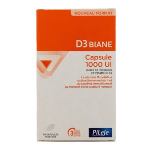 Pileje - D3 Biane Vitamine D3 1000UI x90 capsules