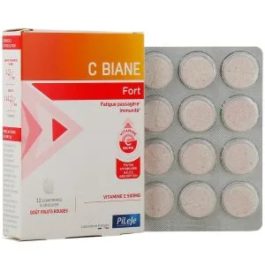 PiLeJe Laboratoire - Pileje - C Biane Fort - 12 comprimés à croquer