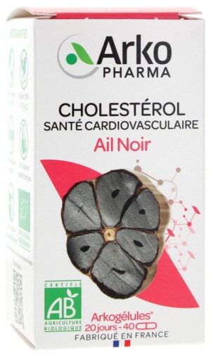 Arkopharma - Arkogélules Ail Noir Bio 40 Gélules