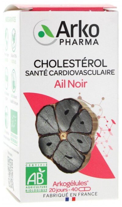 Arkopharma - Arkogélules Ail Noir Bio 40 Gélules